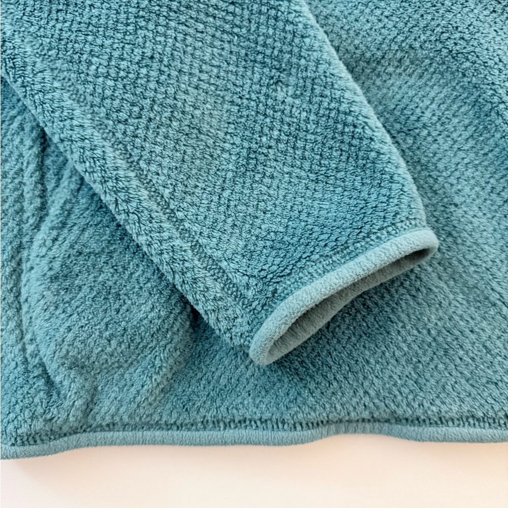 Patagonia Re-Tool Half-Snap Pullover Fleece Teal Medium EUC - Picture 3 of 9